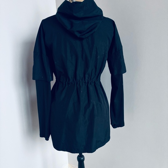 C9 by Champion Black Zip Hooded Windbreaker XS - Picture 2 of 4